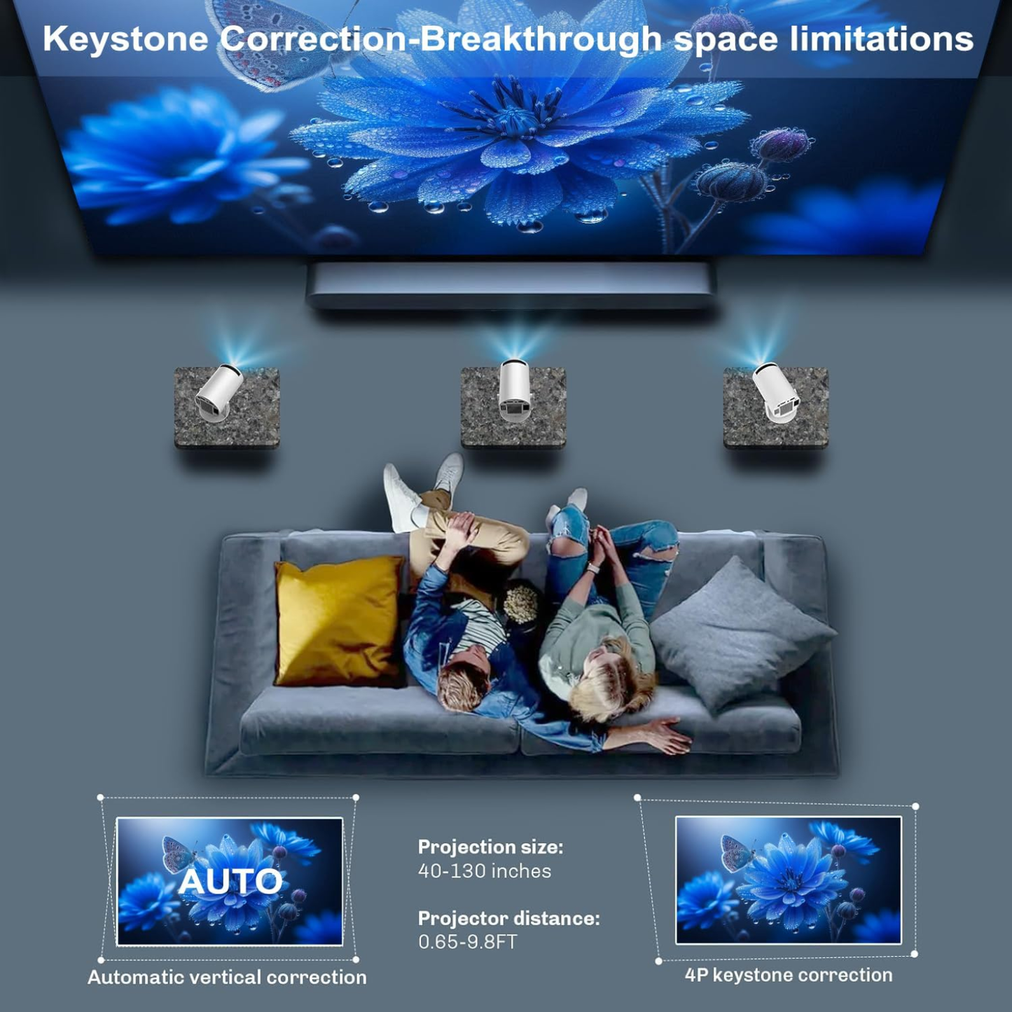 🎥 PROYECTOR HD SMART ULTRA® Vive el cine en casa con calidad profesional