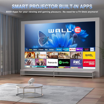 🎥 PROYECTOR HD SMART ULTRA® Vive el cine en casa con calidad profesional