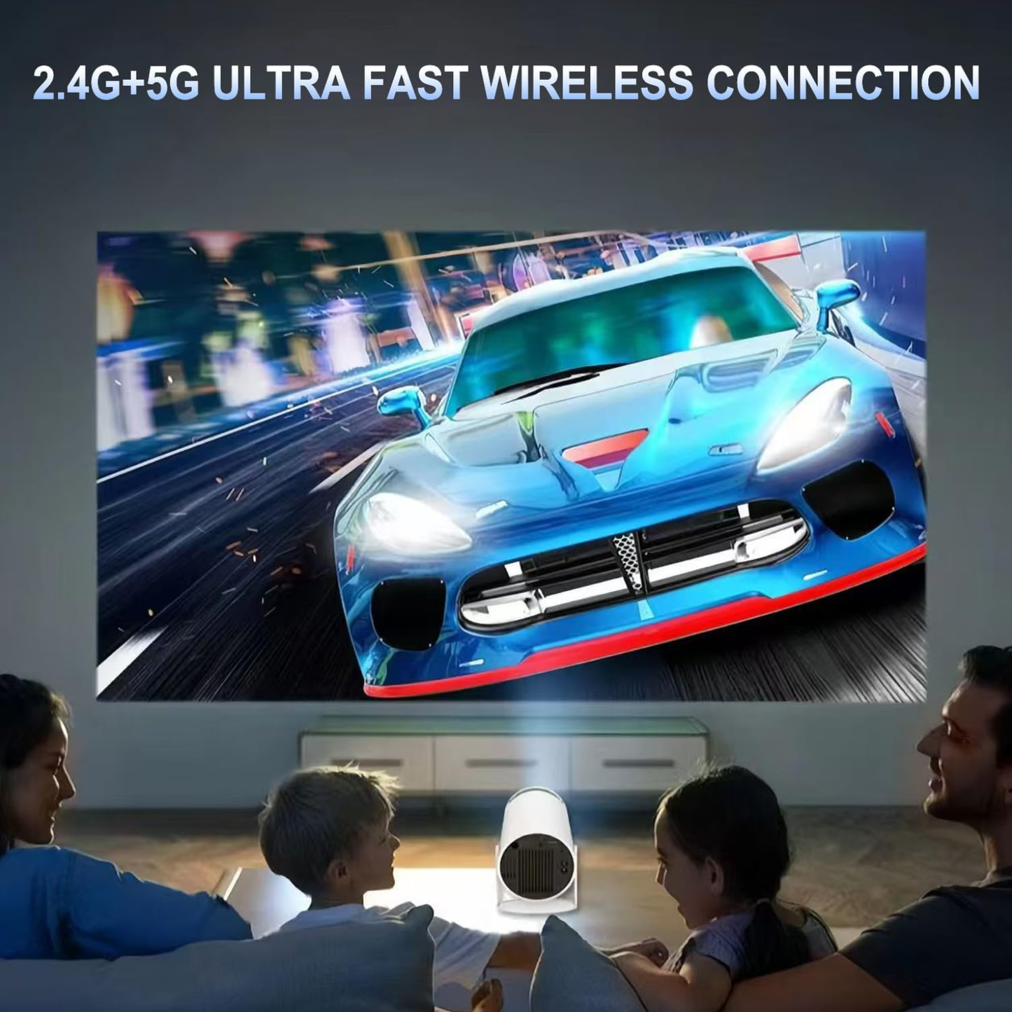 🎥 PROYECTOR HD SMART ULTRA® Vive el cine en casa con calidad profesional