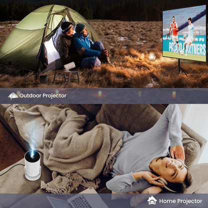 🎥 PROYECTOR HD SMART ULTRA® Vive el cine en casa con calidad profesional